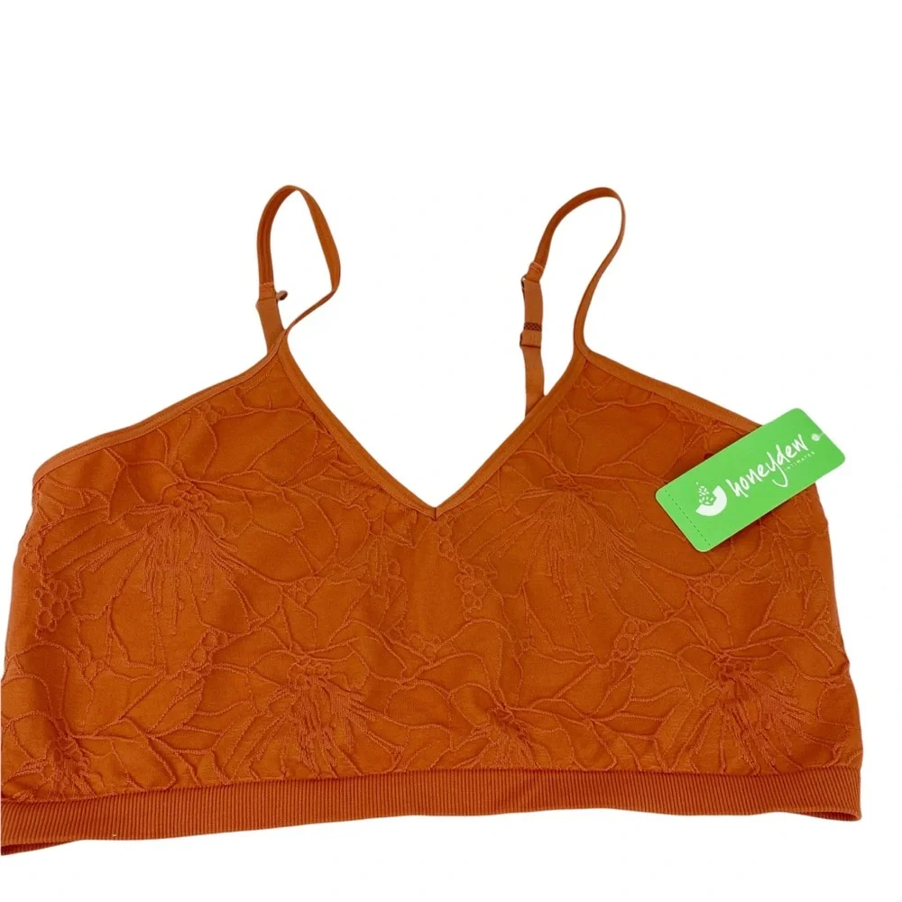 NWT Honeydew Intimates Orange Keagan Cami in Sedona Large - Picture 7 of 10